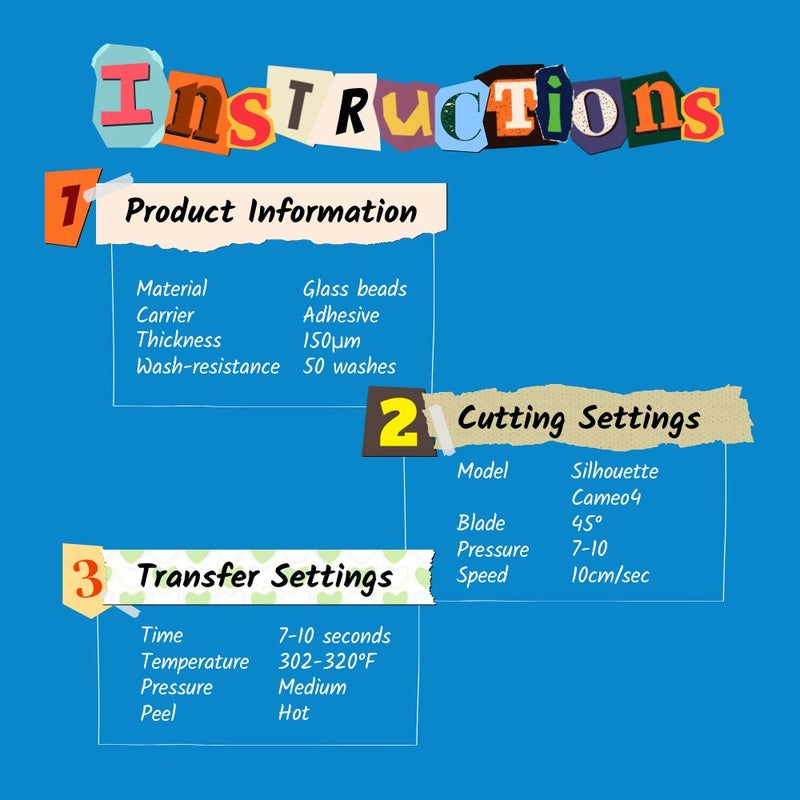 UNITRADE® Reflective Rainbow Heat Transfer Vinyl Roll / Compatible with Cricut, Silhouette, Professional Cutters / CPSIA Certified / Made in Korea - Image 4